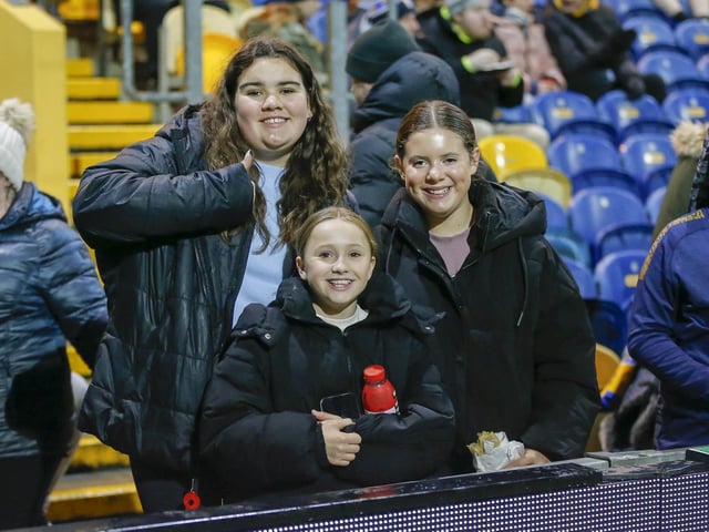 Stags fans prior to the Bristol Street Motors Trophy match against Everton FC (U21) at the One Call Stadium
Photo Credit Chris & Jeanette Holloway / The Bigger Picture.media:Mansfield Town fans at last night's defeat to Everton U21.