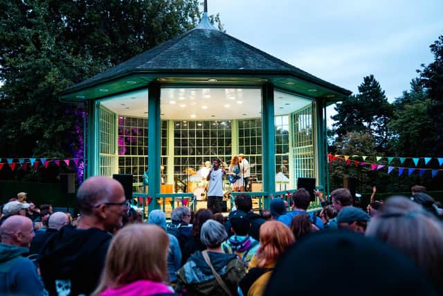 Beans on Toast at a previous Foolhardy Folk Festival (photo: Emma Gibbon)