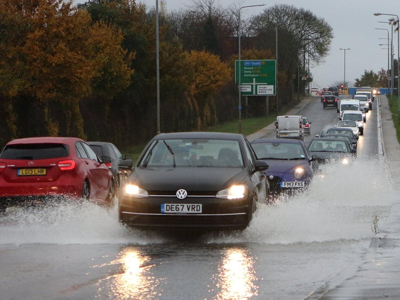 Flooding near Sutton in 2019