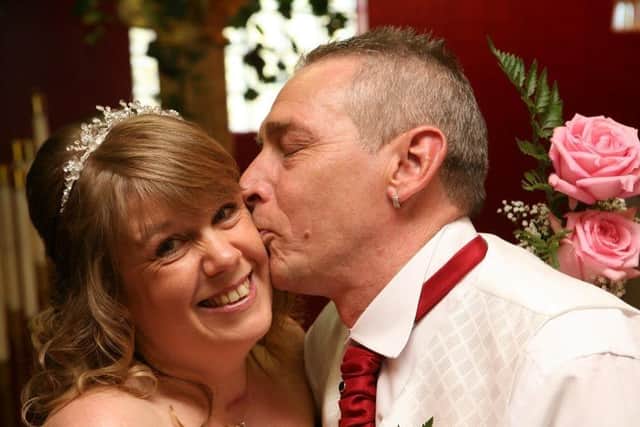 Lou Chadburn and husband Tony