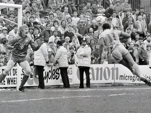 Are you a face in the crowd at Stags vs Swindon in 1986?