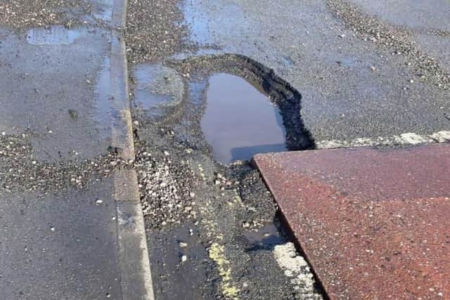 Residents said that pothole has been causing issues for a number of years and getting worse every year, with the council’s ‘patch’ repairs only fixing the problem temporarily.