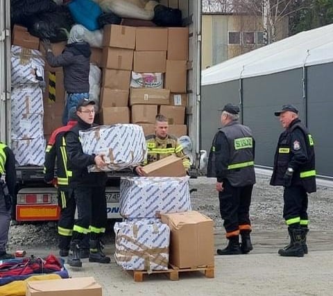 A fully loaded truck full of humanitarian aid arrived on the border between Poland and the Ukraine after being delivered by Huthwaite's haulage firm Taylor's Transport.
The fifth truck to be sent withour donations  arrived at an Army base in Boguchwala a little further south than Zamosc. A sixth truck is also on its way this week.