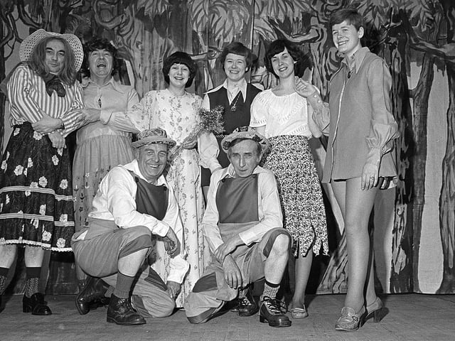 Panto time for St John's Church in 1980