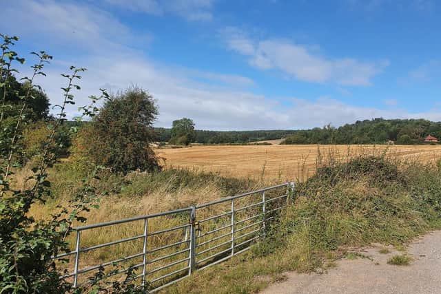 The proposed Whyburn Farm development site.