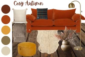 Claire's Cosy Autumn moodboard.