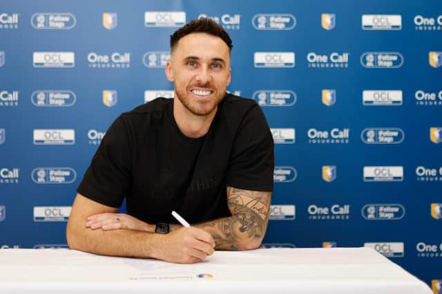 Lee Gregory has joined Stags on a one-year deal.