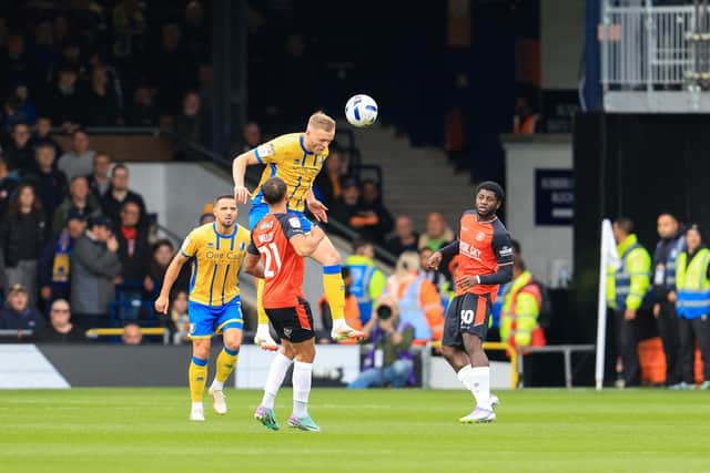 Action during the Sky Bet League 1 match against Luton Town at Kenilworth Road, 18 Oct 2025, Photo credit Chris & Jeanette Holloway / The Bigger Picture.media