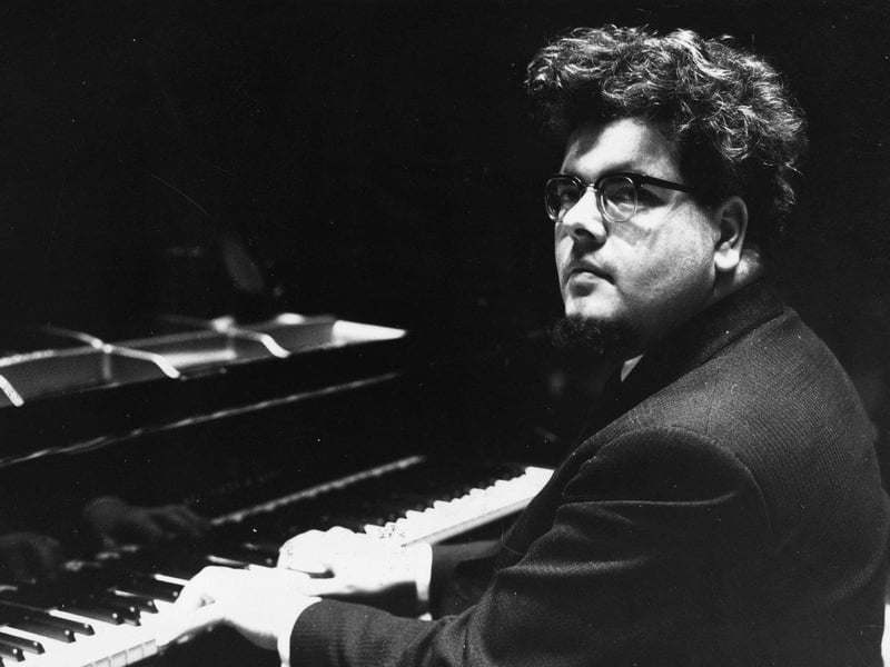 Famous musician John Andrew Howard Ogdon was born at Auckland House, Welbeck Road, Mansfield Woodhouse, on 27 January 1937 (the same birthday as Mozart). From the age of about four, John started taking lessons with Mansfield piano teacher Nellie Houseley. She recalled in a 1974 Chad interview, that he had two lessons a week and always stayed for an hour afterwards reading music. (Photo by Keystone/Getty Images)