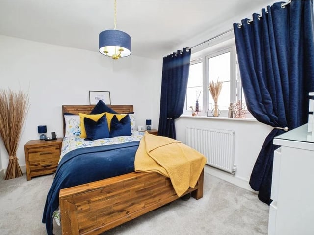One of four double bedrooms