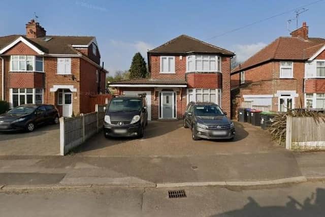 The new hair salon is planned by Jenny Smith for the back garden of her home on Quarrydale Avenue, Sutton. (PHOTO BY: Google Maps)