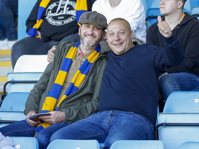 Stags fans at Gillingham.
