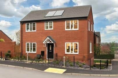 Pictured is the last remaining showhome - the Leyburn, which is one of the final homes for sale at Lawrence Point, Eastwood