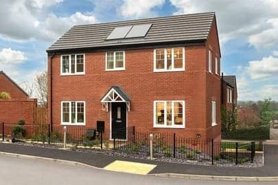 Pictured is the last remaining showhome - the Leyburn, which is one of the final homes for sale at Lawrence Point, Eastwood