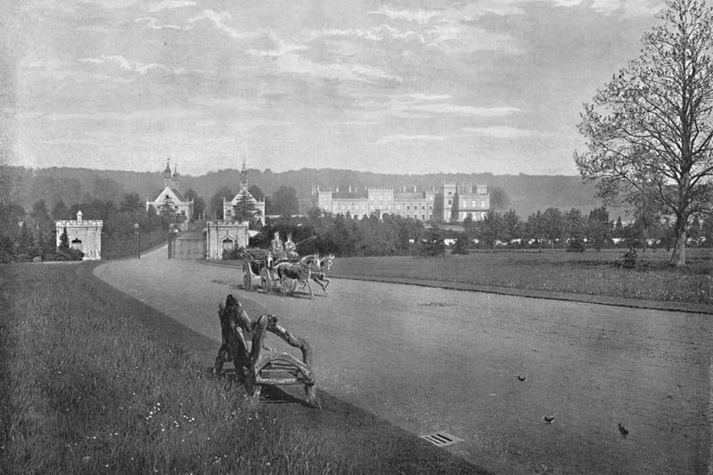 Welbeck Abbey', circa 1896