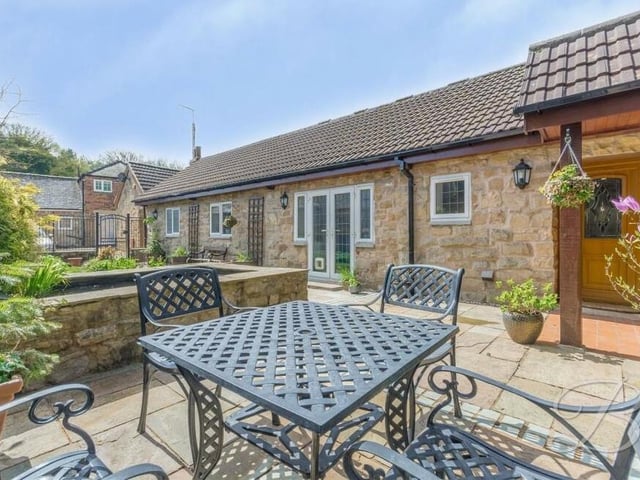 For the final photo in our gallery, here is a close-up of the patio seating area within the garden.
