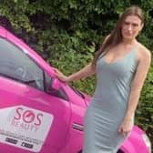 Former catwalk model Faye Finaro is an entrepreneur who has now launched the SOS Beauty app.