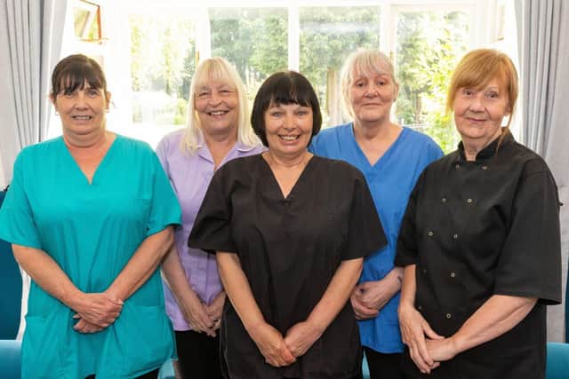Sherwood Grange care staff
