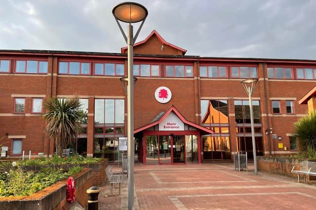 Ashfield Council's headquarters on Urban Road, Kirkby.