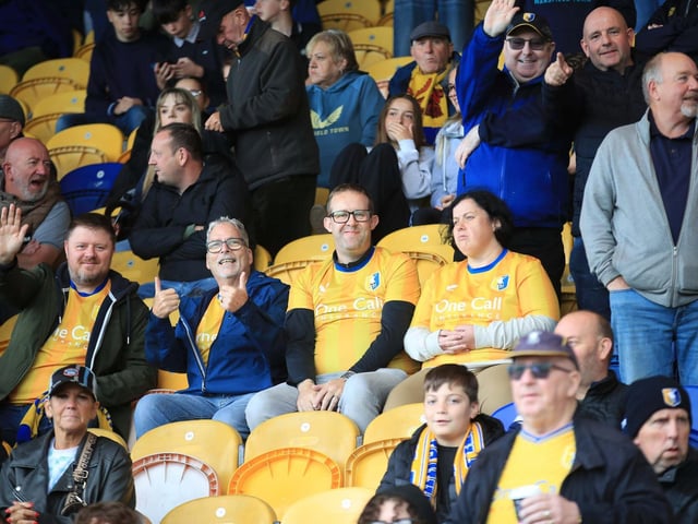 Mansfield Town came from behind to earn a hard-fought point against Stevenage.