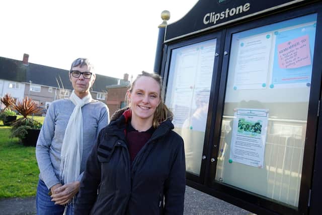 Clipstone community Regeneration Group have secured funding from The National Lottery Heritage Fund to run a local history project. Elaine Evans (secretary) and Rachel Staley (treasurer and community development) are pictured.