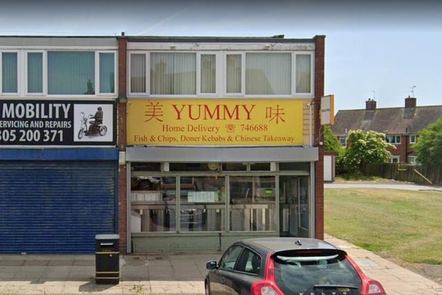 Yummy (Shan) Ltd on Recreation Road, Shirebrook. Last inspected on March 4, 2022.
