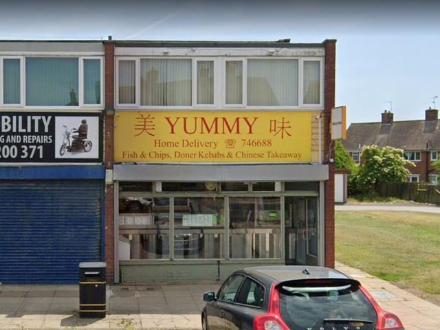 Yummy (Shan) Ltd on Recreation Road, Shirebrook. Last inspected on March 4, 2022.