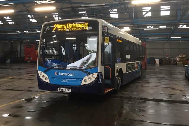 Stagecoach is hoping to completely redevelop its depot in Mansfield and modernise its fleet of buses. (PHOTO BY: Stagecoach)