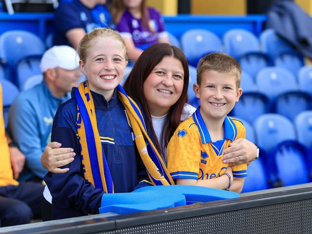 Mansfield Town turned on the style to blow away promotion hopefuls Luton Town.