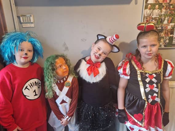 Jessica Beggs shared this photo of classic book characters.
