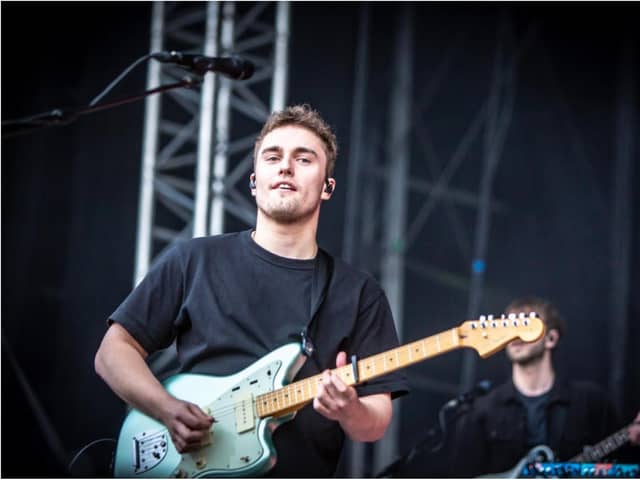 Sam Fender delivered a crowd pleasing set to kick off the season at Scarborough Open Air Theatre. Photo: Cuffe and Taylor