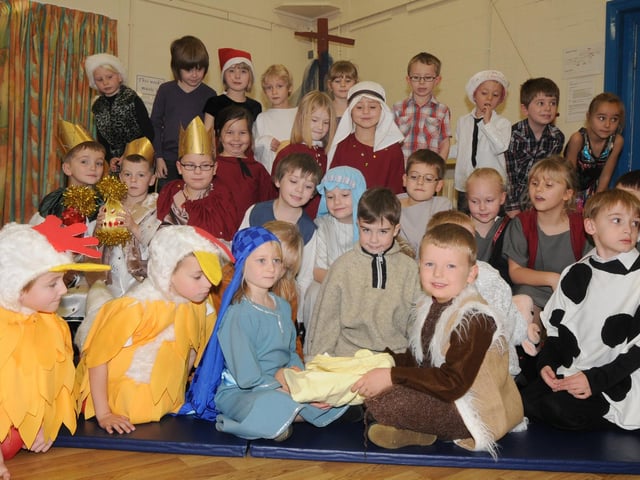 Abbey Prinary School's Year 2 nativity.