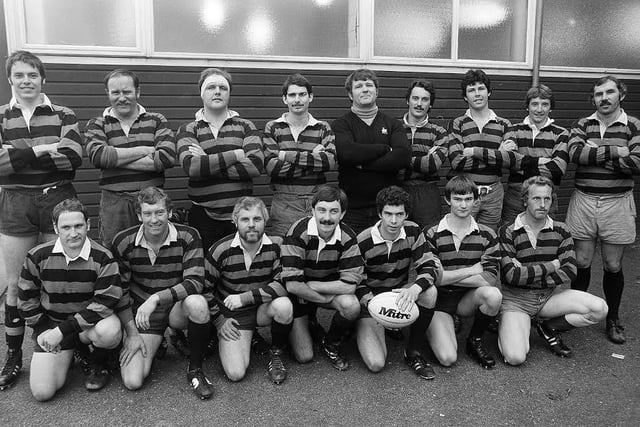 The former Ashfield Swans RUFC side gather back in 1980. Did you play for this team and, if so, what are your memories?