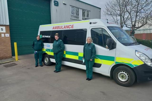 Colleagues from ERS Medical Midlands; Kelly Stoneman, Senior Operations Manager, ERS Medical, Midlands