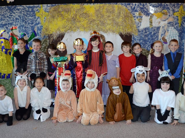 Christmas nativity play at Heatherley Primary School in 2012.