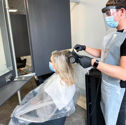 Hairdressers reopen with new measures in place