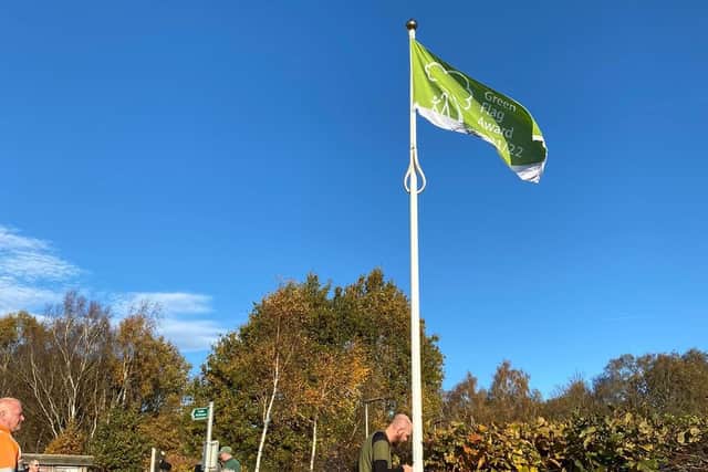 Vicar Water Country Park, and Sherwood Heath Cockglode and Rotary Woods are included in the UK winners of the Green Flag Award for another year running