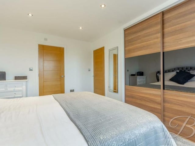 At least two of the five bedrooms at the £620,000 Kirkby property are fitted with sizeable wardrobes.