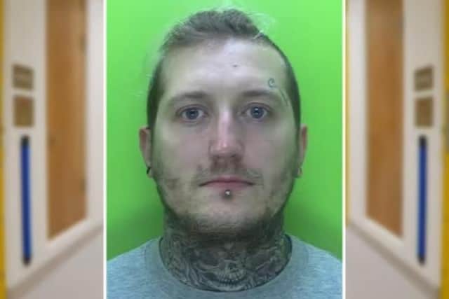 Andrew Wells admitted causing grievous bodily harm with intent and possession of an offensive weapon.
