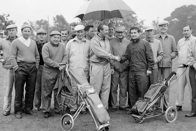 Mansfield Town's golf day in 1965.