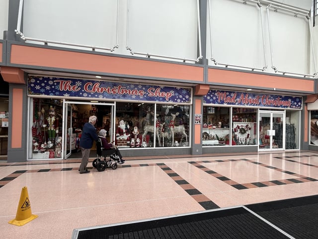 The Christmas Shop is located in Idlewells Shopping Centre in Sutton this year