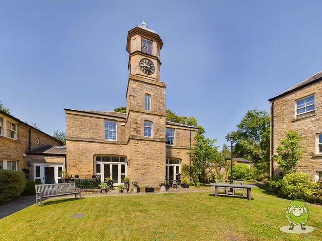 A return to the unique and striking frontage of the property. Just outside the French doors is a pleasant patio and, not far away, is a secure underground parking area.