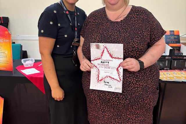 Marissa, consultant (left) Kerry, WOTY (right)