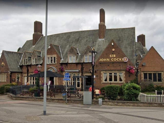 At Sir John Cockle on Sutton Road, Mansfield, you can get a pie and a drink for £11.25 all day on a Monday