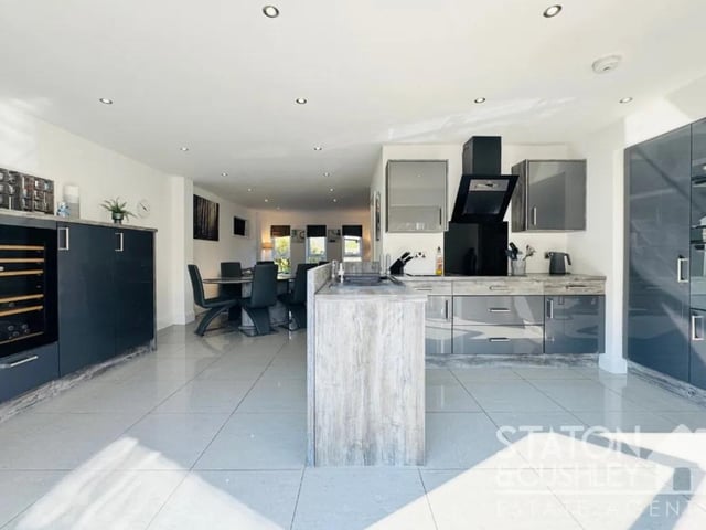 There are bi-fold doors which open out to the rear garden, bringing the beautiful outdoors in as well as an abundance of natural light.