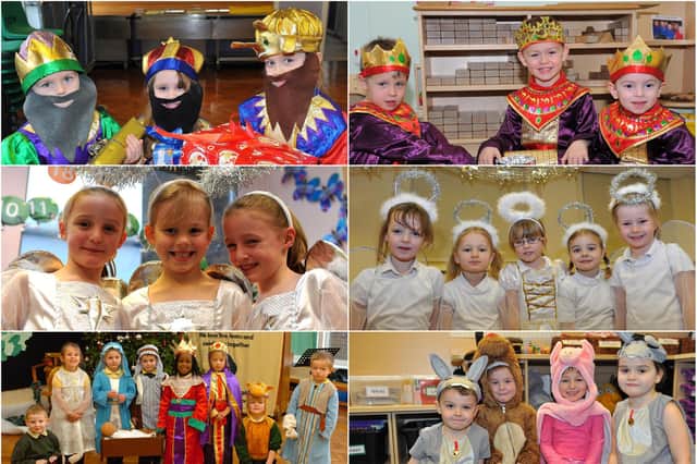 Take a look and re-live the memories of Nativity plays from years gone by.