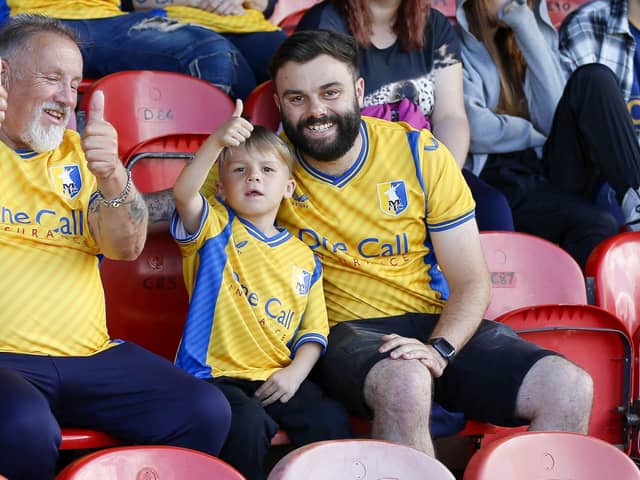 Mansfield Town had average League Two crowds of 7,434 this season.