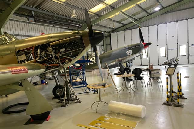 Biggin Hill is home to the world's largest collection of Spitfires.