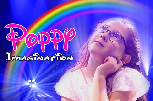 Poppy Hickman is raising money for Rainbows Hospice through the song she has recorded.