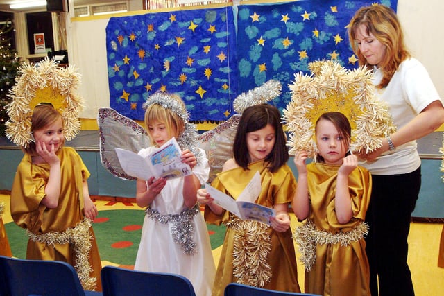 In 2007, year 3 pupils took part in a nativity play at Park Junior School, Shirebrook.